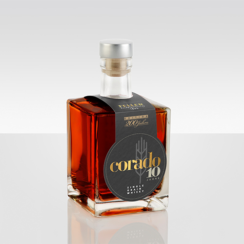 Corado 10 Jahre Single Grain Whisky der Brennerei Feller